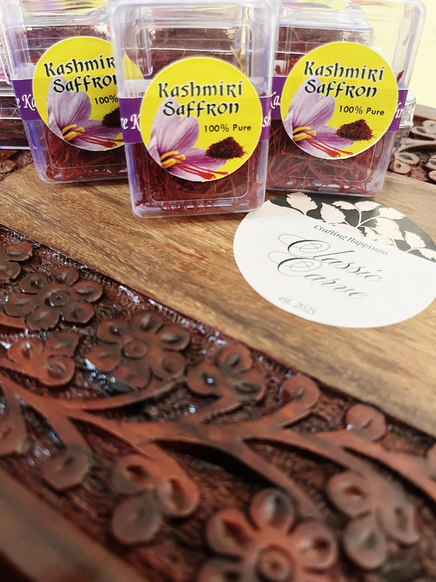 Zafraan-e-Khaas – Pure Kashmiri Saffron